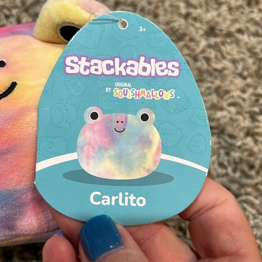 Stackable Squishmallow “Carlito” - Picture 3 of 6